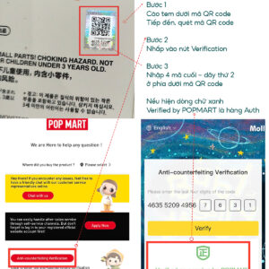 Blind Box Labubu Macaron Ver 1 Chính Hãng Pop Mart - Móc Khóa Gấu Bông Hot Trend