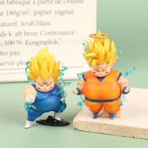 Mô Hình Son Goku Chibi Béo Đáng Yêu | Mô Hình Dragon Ball Dễ Thương, Trang Trí Bàn Làm Việc, Làm Quà Tặng