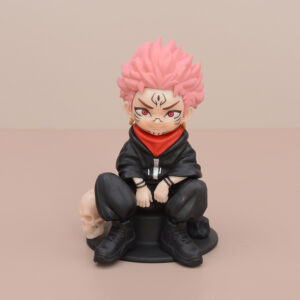 Mô Hình Satoru Gojo, Sukuna Chibi Bản Q Ngồi| Mô Hình Jujutsu Kaisen