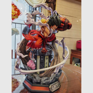 Mô Hình One Piece Luffy Gear 4 Snakeman GK Trạng Thái Chiến Đấu Siêu Ngầu Có Đèn Led Cao 38cm