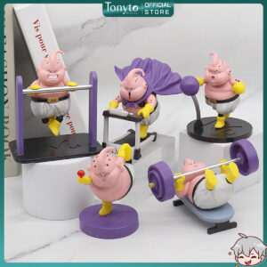 Mô Hình Dragon Ball Mabu Béo Đáng Yêu Tập Thể Dục Fullbox