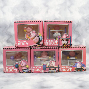 Mô Hình Dragon Ball Mabu Béo Đáng Yêu Tập Thể Dục Fullbox