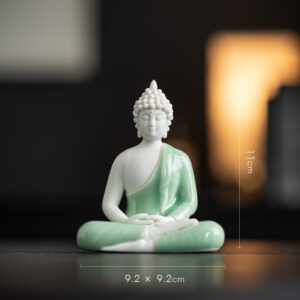 Tượng Phật Thích Ca Mâu Ni Ngồi Thiền - Decor Phong Thủy An Yên