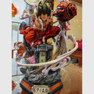 Mô Hình One Piece Luffy Gear 4 Snakeman GK Trạng Thái Chiến Đấu Siêu Ngầu Có Đèn Led Cao 38cm