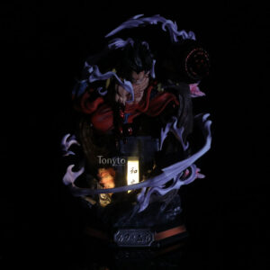 Mô Hình One Piece Luffy Gear 4 Snakeman GK Trạng Thái Chiến Đấu Siêu Ngầu Có Đèn Led Cao 38cm
