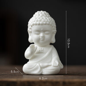 Tượng Phật Như Lai Size Nhỏ Gốm Sứ - Decor Phong Thủy An Yên