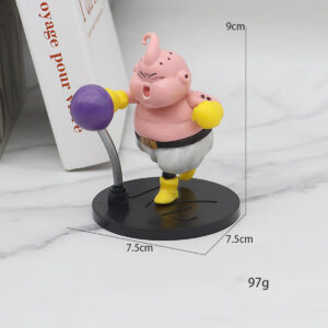 Mô Hình Dragon Ball Mabu Béo Đáng Yêu Tập Thể Dục Fullbox