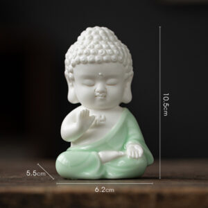 Tượng Phật Như Lai Size Nhỏ Gốm Sứ - Decor Phong Thủy An Yên