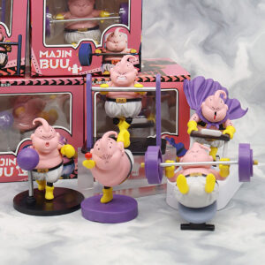 Mô Hình Dragon Ball Mabu Béo Đáng Yêu Tập Thể Dục Fullbox