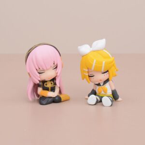 Set 4 Mô Hình Hatsune Miku Chibi Đáng Yêu - Mô Hình Anime Nữ Cute