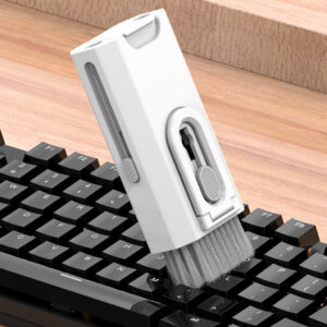 Bộ Dụng Cụ Vệ Sinh Laptop - Máy tính - Bàn Phím - Tai Nghe Airpod Đa Năng 8 in 1 Kèm Dụng Cụ Tháo Bàn Phím