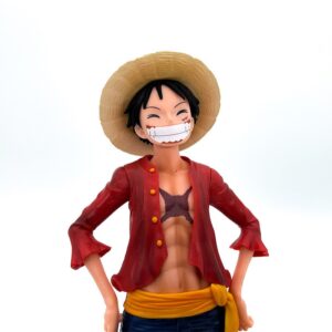 Mô Hình Luffy Dáng Đứng, Có 3 Mặt Thay Thế Được Cao 28cm - Mô Hình One Piece FullBox