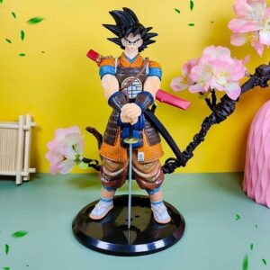 Mô Hinh Dragon Ball Songoku Samurai Cầm Kiếm Bản Thường 20cm