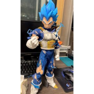 Mô Hình Dragon Ball Vegeta 45cm Có 4 Đầu Thay Thế, Có Led ở Đầu