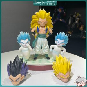 Mô Hình Dragon Ball Gotenks 3 Đầu Thay Đổi Và Bóng Ma