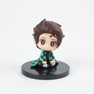 Mô Hình 5 Nhân Vật Kimetsu No Yaiba Thanh Gươm Diệt Quỷ Làm Quà Tặng - Tanjiro, Nezuko, Zenitsu, Inosuke, Kuoujurou