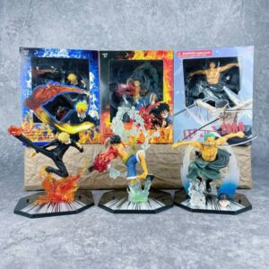 Mô Hình Luffy, Zoro, Sanji, ACE Hiệu Ứng Haki - Mô Hình One Piece