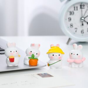 Mô Hình Thỏ Mini Dễ Thương Dùng Trang Trí Tiểu Cảnh, Quà Tặng Sinh Nhật
