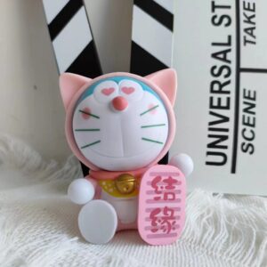 Mô Hình Doraemon Thần Tài May Mắn, Dễ Thương Làm Quà Tặng, Đồ Trang Trí