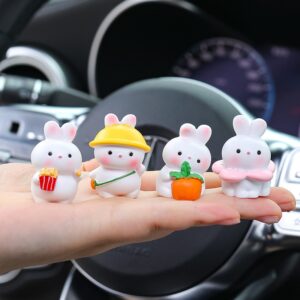 Mô Hình Thỏ Mini Dễ Thương Dùng Trang Trí Tiểu Cảnh, Quà Tặng Sinh Nhật