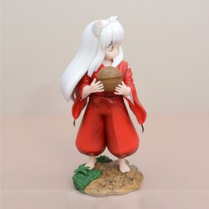 Mô Hình Inuyasha Cute Cầm Quả Bóng