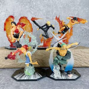 Mô Hình Luffy, Zoro, Sanji, ACE Hiệu Ứng Haki - Mô Hình One Piece