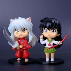 Mô Hình Khuyển Dạ Xoa, Seshomaru, Kagome Phiên Bản Người Và Bán Yêu - Mô Hình Inuyasha Làm Quà Tặng, Quà Lưu Niệm