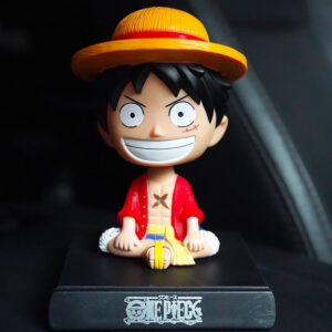Mô Hình Luffy Chibi Lắc Đầu Siêu Dễ Thương Fullbox | Mô Hình One Piece
