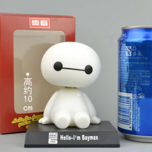 Mô Hình Baymax Chibi Lắc Đầu Siêu Dễ Thương Fullbox - Mô Hình Disney Big Hero 6 Làm Quà Tặng, Quà Lưu Niệm