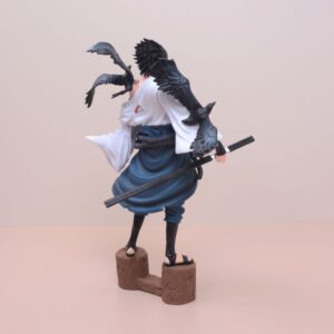 Mô Hình Sasuke Bộc Phát Quyền Ấn Cùng 2 Quạ