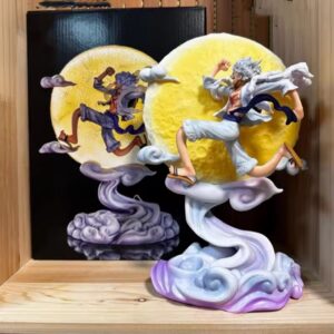 Mô Hình One Piece Luffy Gear 5 Thần Mặt Trời Nika Bản To 35cm Cao Cấp