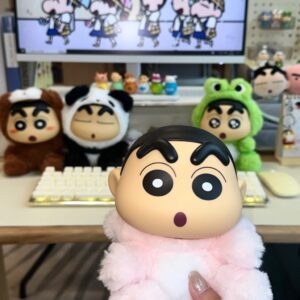 BlindBox Gấu Bông Crayon Shin-Chan Animals Vol.1 Chính Hãng 52TOYS - Móc Khóa Gấu Bông
