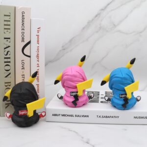 Mô Hình Pikachu Cute Mặc Đồ HipHop Siêu Đáng Yêu - Mô Hình Pokemon Trang Trí, Làm Quà Tặng