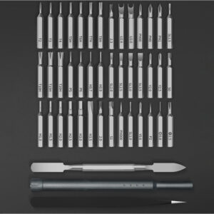 Bộ Tua Vít Gồm 45 Đầu Bằng Thép Dùng Để Sửa Điện Thoại, Laptop, Thiết Bị Điện Tử, Máy Móc