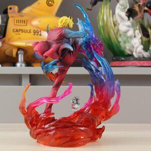 Mô Hình One Piece Sanji Cú Đá Lửa Đế Có Đèn Led 23cm