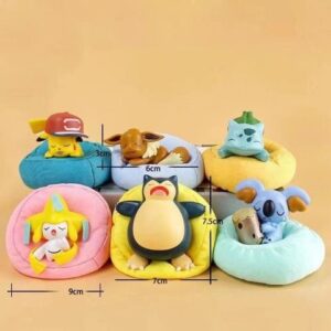 Mô Hình Pokemon Nằm Ngủ Hàng Xịn Có Box Làm Quà Tặng, Trang Trí