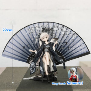 Mô hình Kasugano Sora Kimono 26cm Kèm Quạt và Thanh K.iếm Samurai, Mô Hình Anime Nữ Gợi Cảm Đáng Yêu