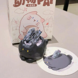 Blindbox Meomeo Pal v2 Cat Crystal Làm Quà Tặng, Trang Trí Bàn Làm Việc