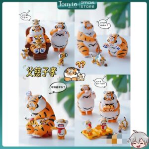 Blind Box Mô Hình Hổ Béo và Tiểu Hổ Cute