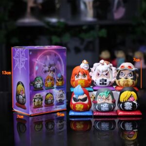 Mô Hình One Piece Băng Mũ Rơm Chibi Cosplay Daruma