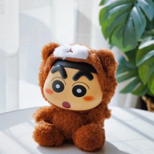 BlindBox Gấu Bông Crayon Shin-Chan Animals Vol.1 Chính Hãng 52TOYS - Móc Khóa Gấu Bông