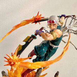 Mô Hình Âm Trụ Uzui Tengen GK Cao 35cm Siêu Nét có LED - Mô Hình Demon Slayer
