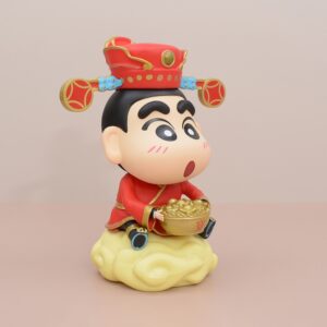 Mô Hình Cậu Bé Bút Chì Shin Chan GK Cosplay Thần Tài