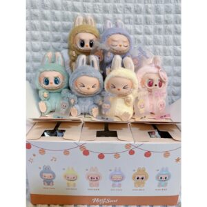BlindBox Labubu Macaron Ver 2 Chính Hãng Pop Mart - Móc Khóa Gấu Bông Hot Trend