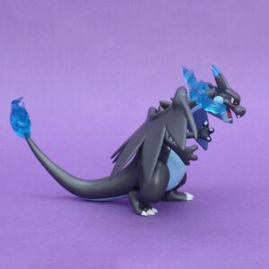 Mô Hình Pokemon Charizard Mega X Thở Lửa
