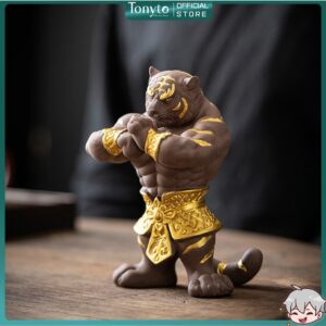 Tượng Hổ Ngênh Đấu - Tượng Tuổi Dần Trang Trí Bàn Làm Việc, Ô Tô