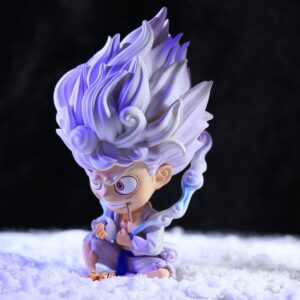 Mô Hình Luffy Gear 5 Nika Dáng Ngồi Siêu Chất Trang Trí PC, Bàn Làm Việc - Mô Hình One Piece