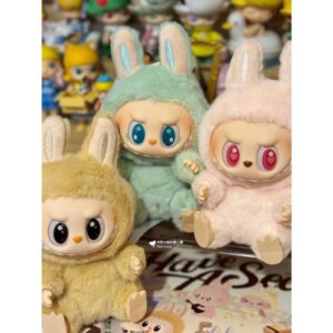 BlindBox Labubu Macaron Ver 2 Chính Hãng Pop Mart - Móc Khóa Gấu Bông Hot Trend