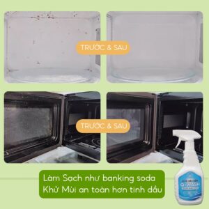 Chai Xịt Siêu Kiềm Tẩy Rửa, Diệt Khuẩn, Khử Mùi Đa Năng 500ml Dùng Vệ Sinh Đồ Dùng Gia Đình, Xe Ô Tô