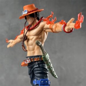Mô hình One Piece Portgas D. Ace Hỏa Quyền Dang 2 Tay Siêu Ngầu 26cm